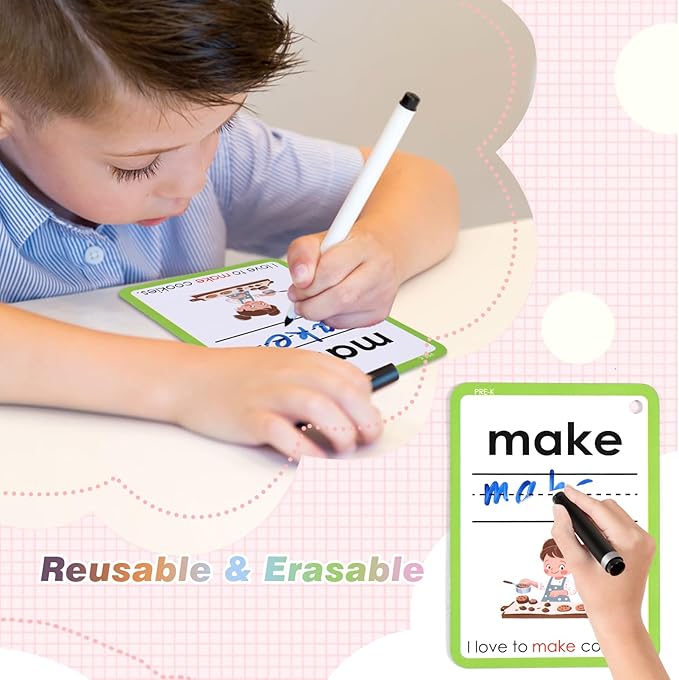 Dolch Sight Words Flash Cards Kindergarten, Toddler Flash Cards Ages 3-4