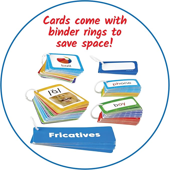 hand2mind Sound Wall Classroom Phonics Kit, Letter Sounds for Kindergarten, Speech Therapy, Phonemic Awareness, ESL Teaching Materials, Science of Reading Manipulatives (169 Cards)