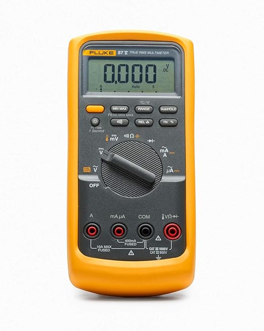 Fluke FEV100/TY 1 Kit for Electrical Vehicle Charging Station Testing, with Type 1 Plug for EVSE, 87V Multimeter, and TL224 Test Leads