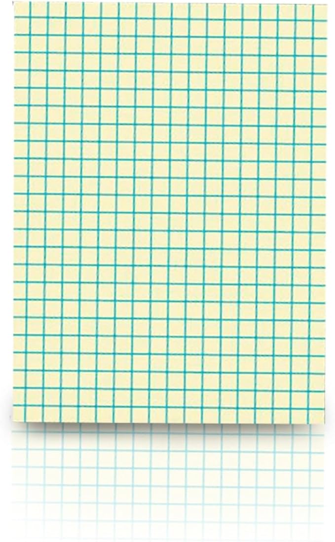 School Smart Graph Paper, 1/2 Inch Rule, 9 x 12 Inches, Manila, Pack of 500