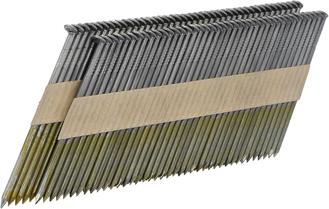 CRAFTSMAN Framing Nails Paper Collated Smooth 30 Degree, 3-1/4 inch x 0.12 inch and 3 in x 0.12 inch, 500 Qty Each (CMFH30PP)