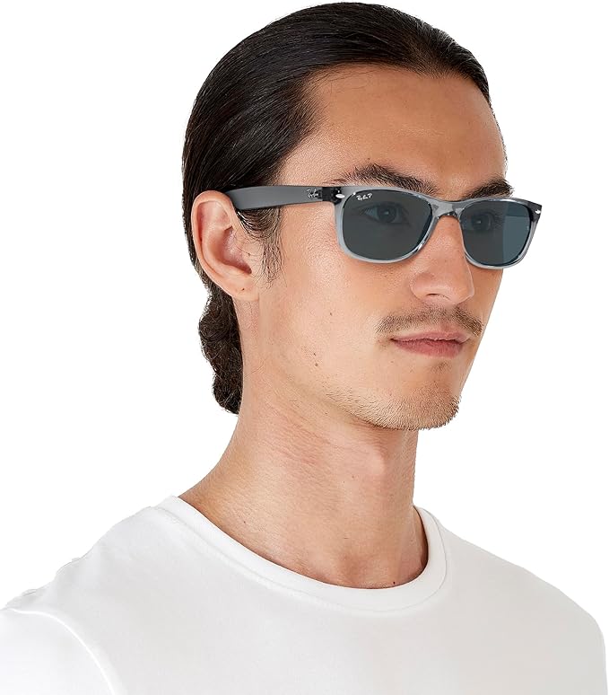 Ray-Ban RB2132 New Wayfarer Polarized Square Sunglasses