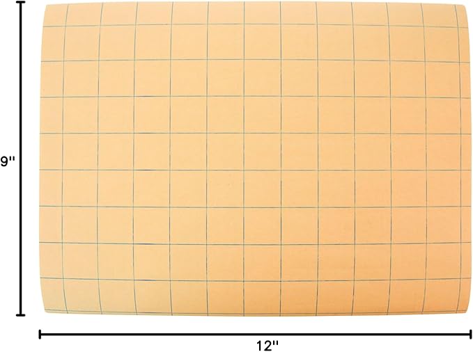 School Smart Graph Paper, 1 Inch Rule, 9 x 12 Inches, Manila, Pack of 500 - 085481