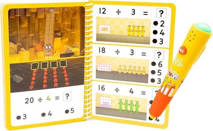 Educational Insights Hot Dots Numberblocks Workbook Numbers 11-20 with Interactive Pen, 60+ Activities, Gift for Kids Ages 5+