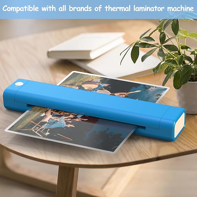 [3mil 100 Pack] InpourPack Laminating Pouches, 3 Mil Clear Thermal Laminating Pouches 9 x 11.5 Inch Laminating Sheets for Laminator, Holds 8.5 x 11 Inch Sheets
