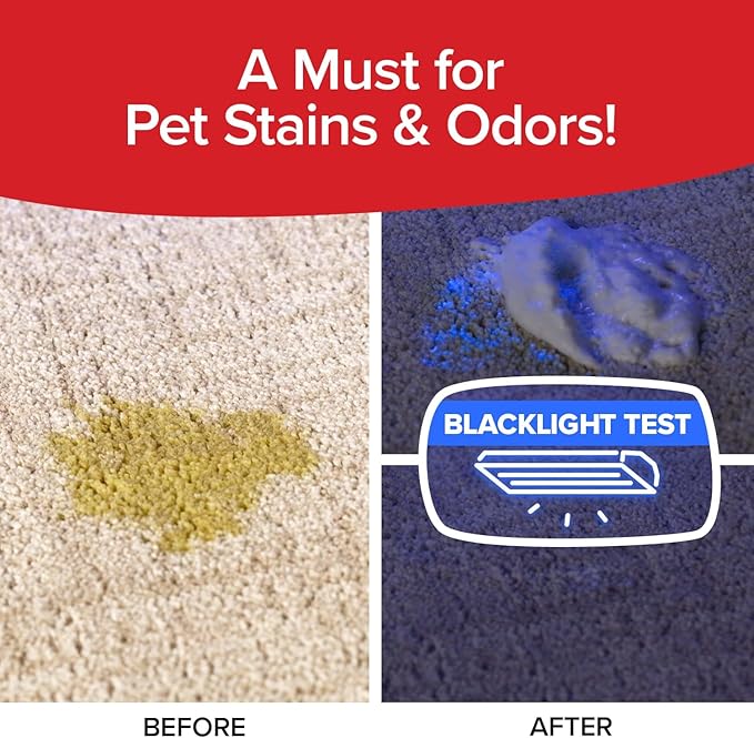 Bull Shot Carpet Spot & Stain Remover by Horsepower, AS SEEN ON TV, Made In USA, Just Point & Spray, Stain-Lifting Foam-Action, Pet Stains & Odors, Coffee, Soda, Wine, Grease, New & Old Stains & More