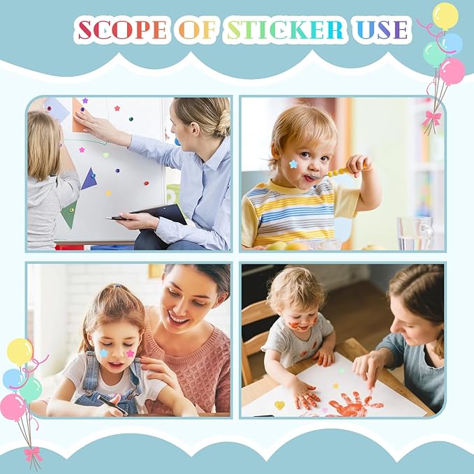 3680PCS Children's Classroom Reward Stickers, Atudent Incentive Stickers, Teacher Classroom Reward Stickers, Parent Encouragement Stickers for Doing Household Chores, Completing Studies