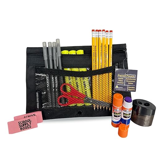 School Supply Box Bundles | Tailored Academic Kits for K-12 & College Students | Reading, Writing, and Organizational Tools Food (Lapboard Bundle, 1 Box)
