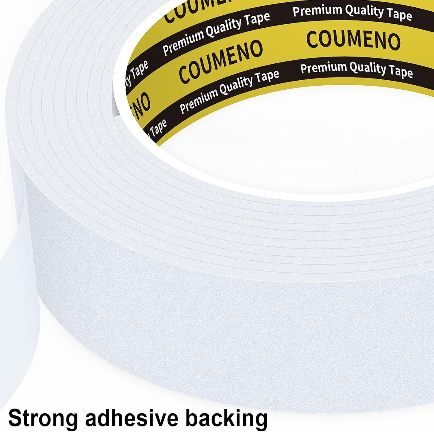 Sponge EVA Single Sided Foam Tape 2inX16.4FT Strong Adhesive Weatherproof Foam Strip for Door and Window Sealing, Self-Adhesive Insulation Foam Tape 0.2in Thick