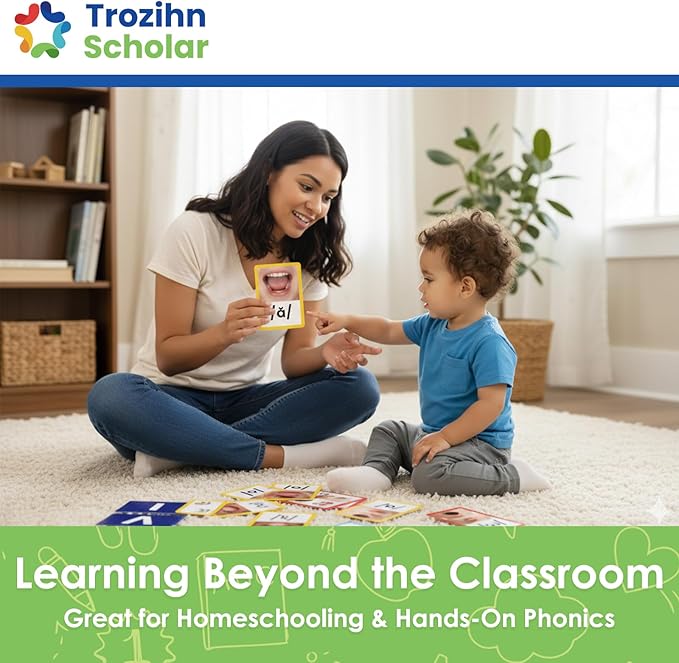 Sound Wall Classroom Phonics Kit (230 Cards) | Phonics Manipulatives, Science of Reading Classroom Materials | Vowel Valley & Consonants | Phonemic Awareness, ESL Teaching & Speech Therapy Materials