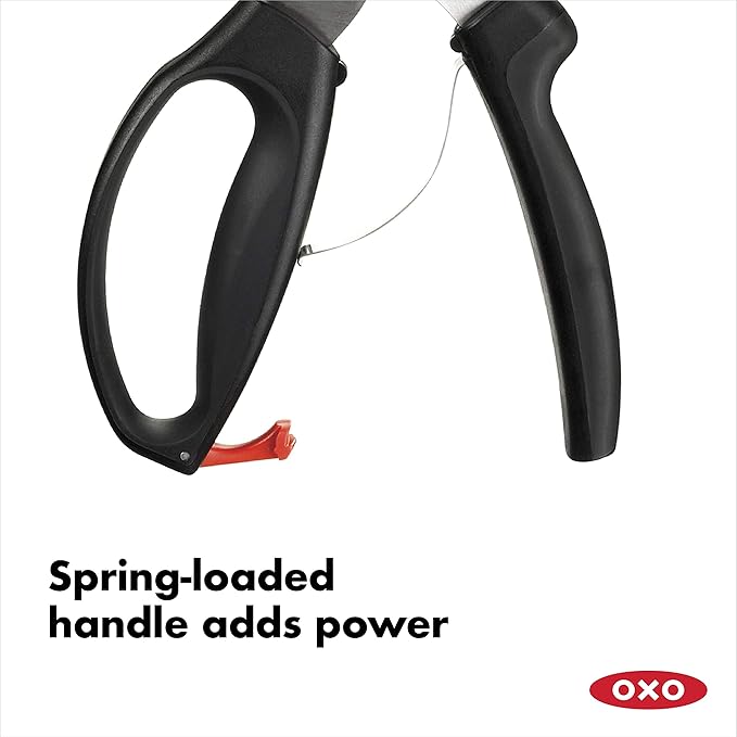 OXO Good Grips Spring-Loaded Poultry Shears,Black,(Pack of 2)