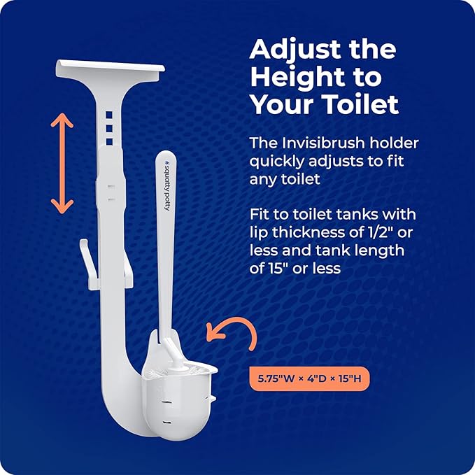 Squatty Potty Invisibrush Hidden Toilet Brush
