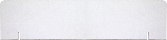 Pacon Spotlight Corrugated Presentation Headers Display, 36 X 9 1/2, White/Kraft Back, 24/Carton