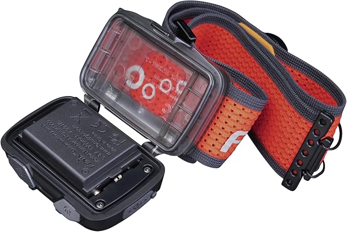 Fenix HL32R-T Trail Running Headlamp, 800 Lumen USB-C Rechargeable Lightweight Bright with Spotlight and FloodLight Dual Beam and a Cable Organizer (Black)