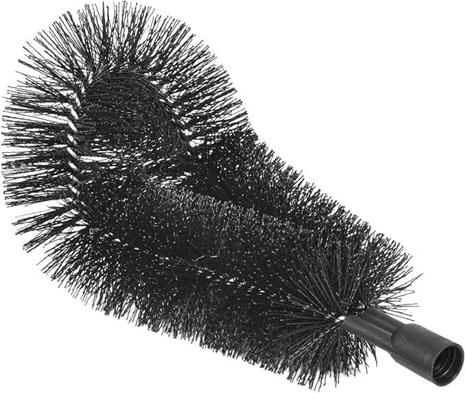 Multi-Angle Adjustable Brush Head For Curved Drains & Clogged Downspout Maintenance Flexible Drain Brush Attachment