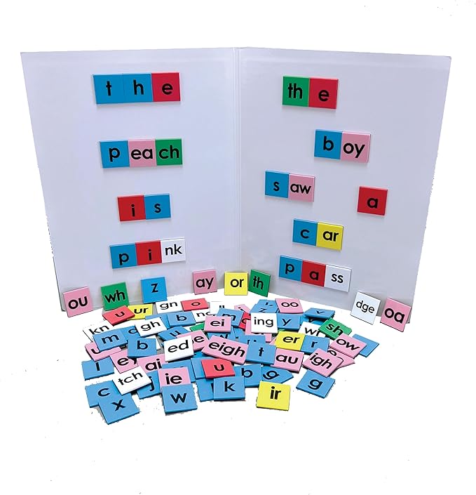 Elementary Magnet Set with Folding Board Made in The USA with Solar Power