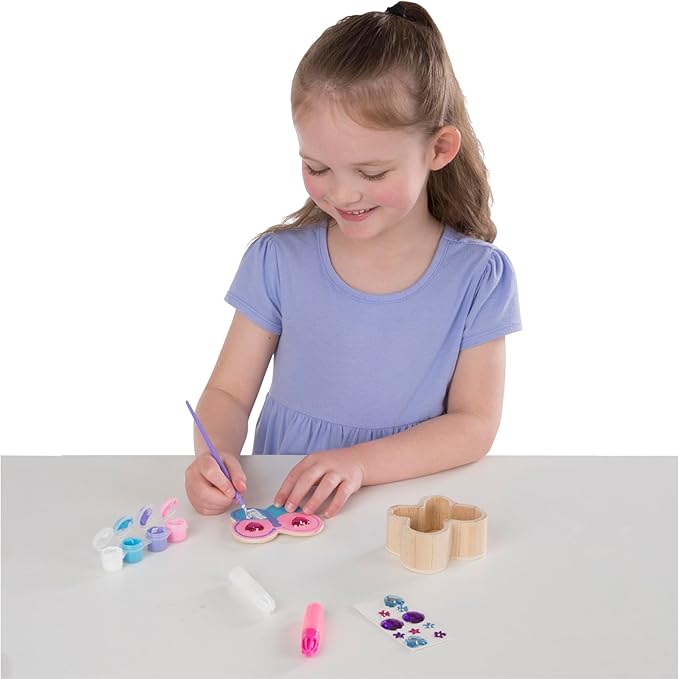 Melissa & Doug Created by Me! Butterfly Box Wooden Craft Kit