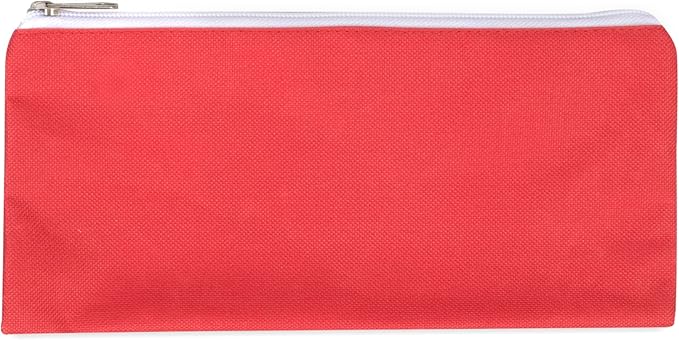 Trail maker Bulk Pencil Case Bags Bundle with Zipper for Kids, School, Offices | Colorful Pencil Pouches in Bulk Packs