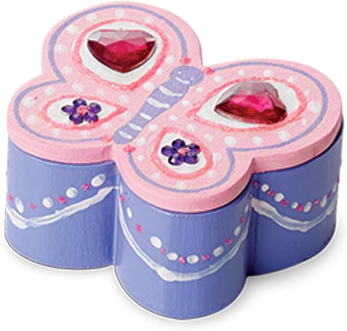 Melissa & Doug Created by Me! Butterfly Box Wooden Craft Kit