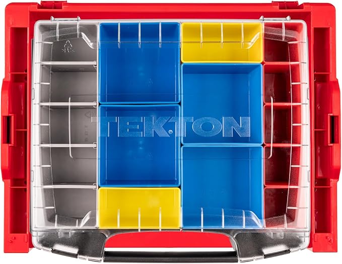 TEKTON 3-Drawer Stack with Shallow Tool Box (L-BOXX 1) and Organizer Bins | OLB99203