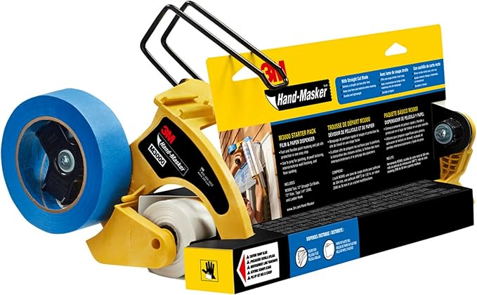 3M™ Hand-Masker™ Pre-Loaded Dispensers, Masking Film Tape Kit