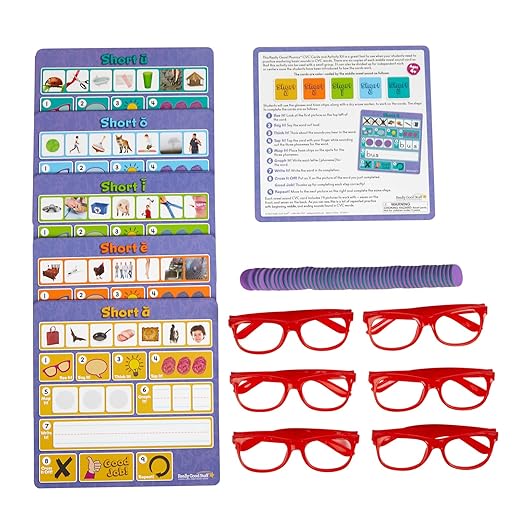Really Good Phonics CVC Cards and Activity Kit