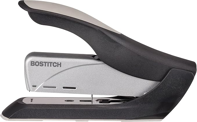 Bostitch Office inHANCE Heavy Duty Stapler, 65-Sheet Capacity, Black/Silver