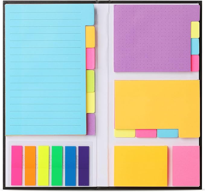 Mr. Pen- Sticky Notes Set, 410 Pack, School Supplies, Office Supplies, Planner Sticky Note Dividers Tabs, Book Notes, Stocky Notes for Bible Journaling