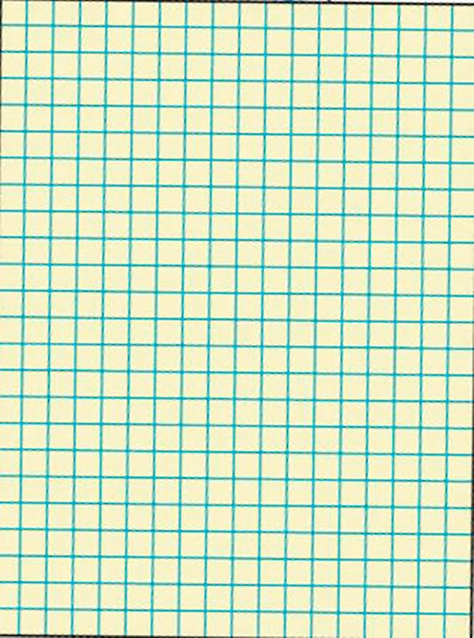 School Smart Graph Paper, 1/2 Inch Rule, 9 x 12 Inches, Manila, Pack of 500