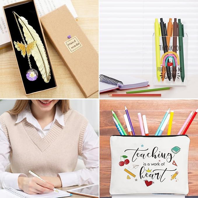 UAREHIBY Teacher Valentines Gifts,Teacher Appreciation Gifts for Women with 12 OZ Teachers Tumbler for Teachers Birthday,Back to School Gift from Students,Thank You Gifts,Christmas Gift