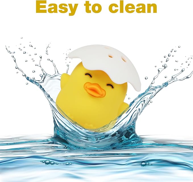 NEW Microwave Steam Cleaner, Duck Microwave Cleaner, Just Add Vinegar and Water, Cut Cleaning Time by Half, Kitchen Gifts Accessories Gadgets (Yellow)