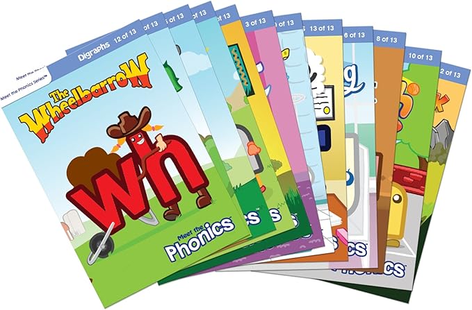 Meet the Phonics - Digraphs - Easy Reader Books