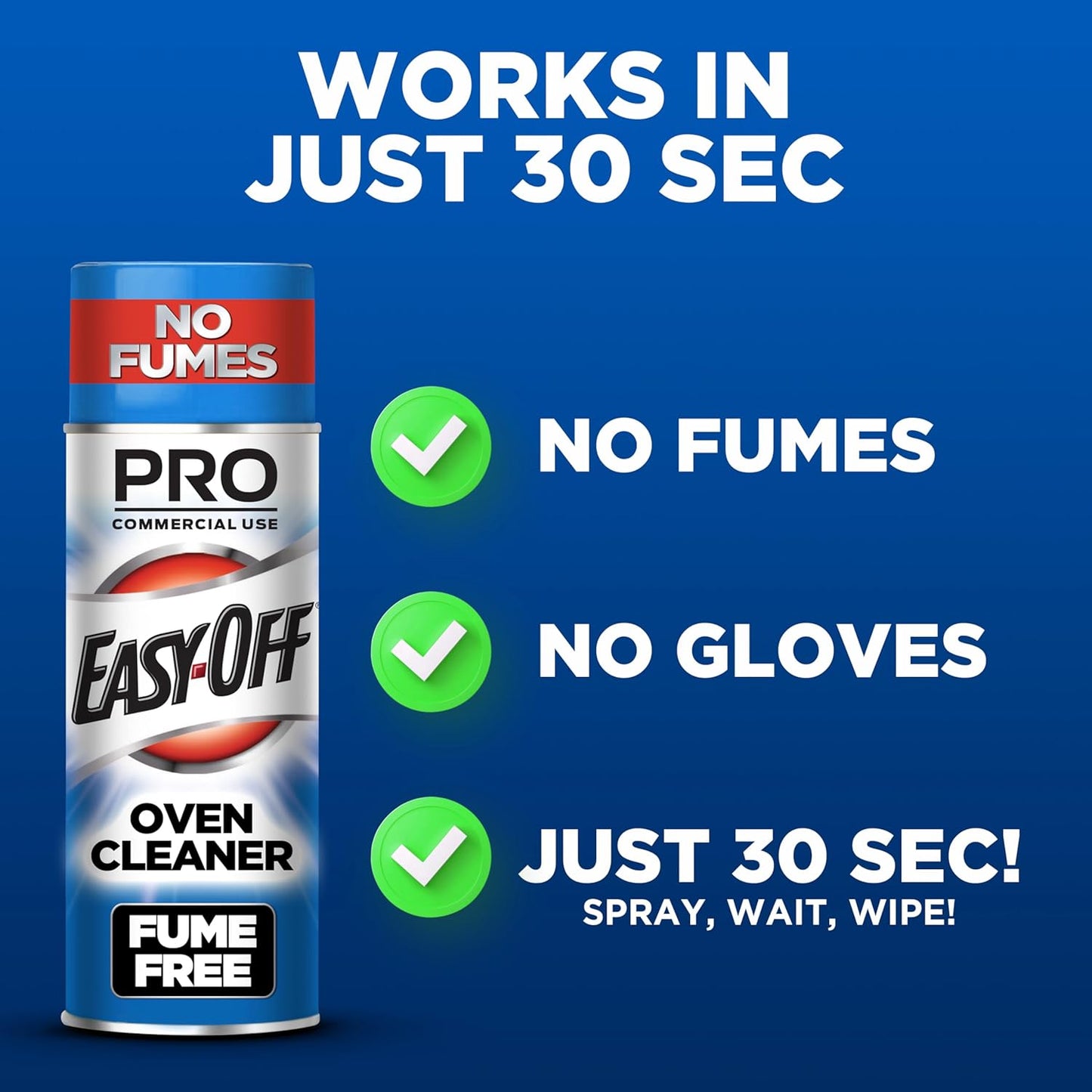 EASY-OFF Pro Fume Free Oven Cleaner, 24 oz., 2 Count