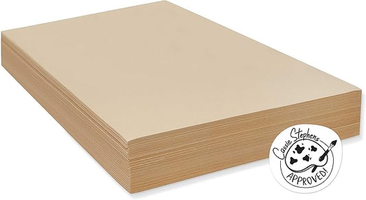 Pacon Cream Manila Drawing Paper, 50 lb Cover Weight, 18 x 24, Cream Manila, 500/Pack