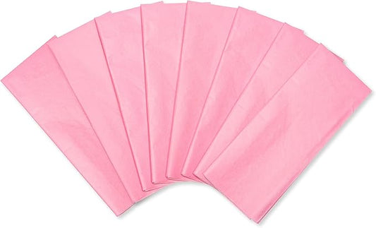 Papyrus Pink Gift Tissue Paper, 4 Sheets (20 in. x 26 in.) - Ideal for Gift Bags, Weddings, Baby Showers and More
