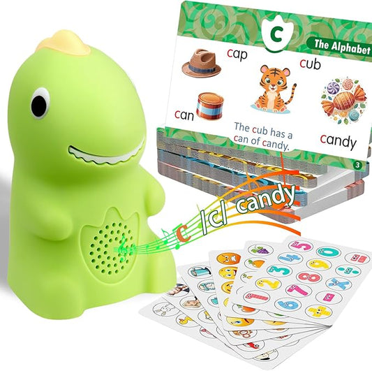 Phonics Learning Toy for Preschoolers – Phonics Flash Cards with Talking Pen, Speech Therapy & Autism Sensory Toy, Learn to Read Educational Gift for Boys & Girls,Kindergarten Learning Activities