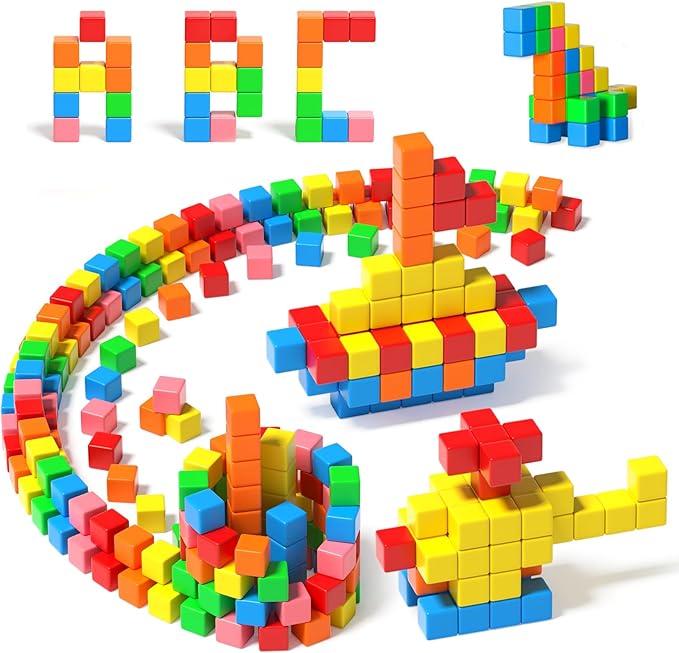 42PCS Magnetic Blocks, Gifts for 3 4 5 6 Year Old, Magnet Building Blocks for Toddlers, Girls & Boys, Sensory - Montessori - Autism - Magnetic Toys for Kids Ages 3-5 4-8