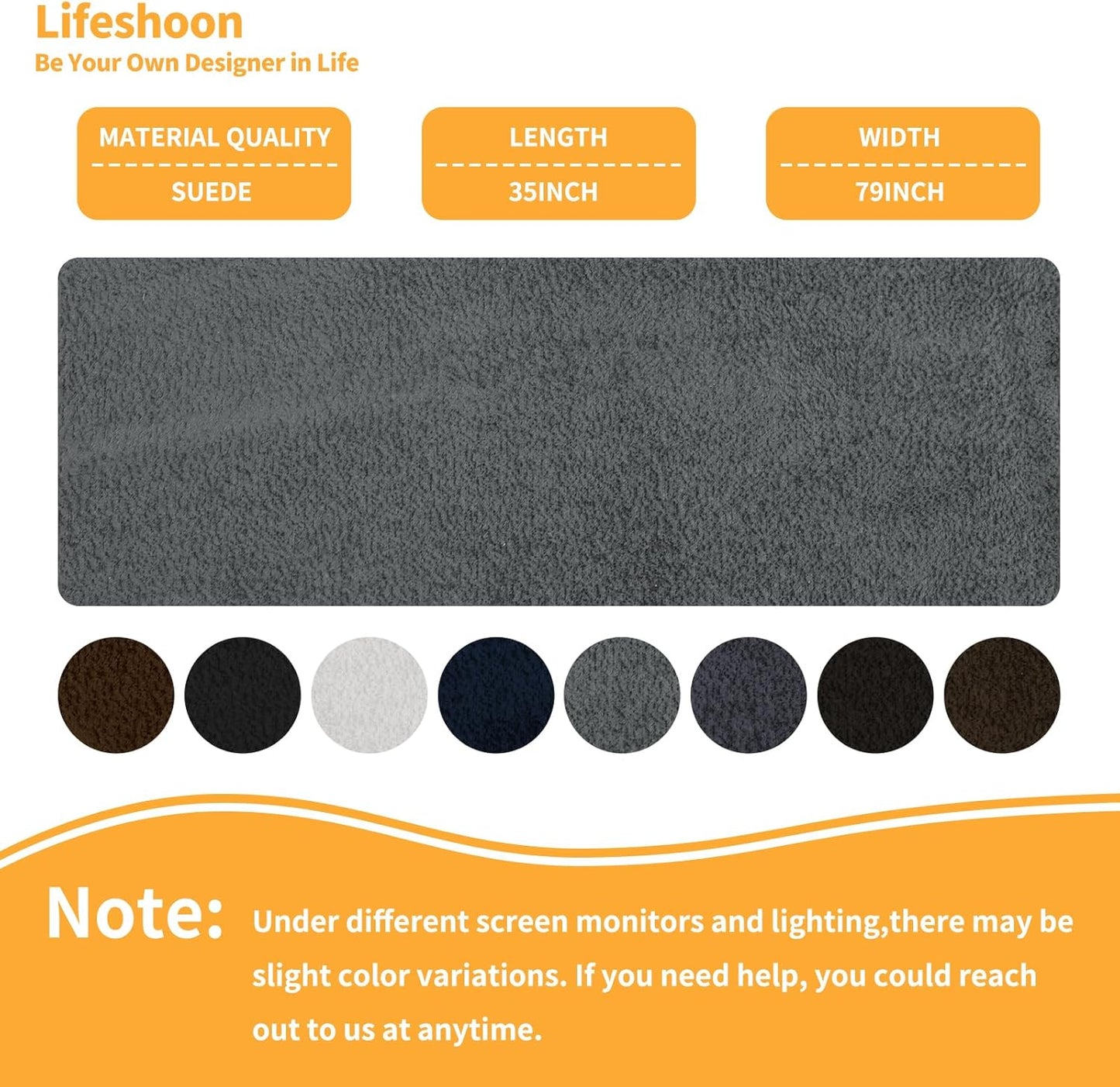 Fabric Repair Patches, 35X79 Inch Self-Adhesive Suede Patches Tape Durable, DIY Large Fabric Repair for Sofa, Couches, Furniture, Chair, Clothing （35X79 Inch, Brown）