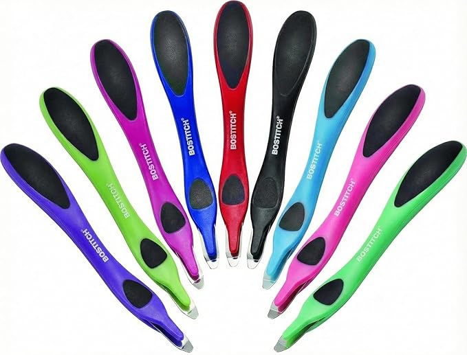 Bostitch Office Professional Magnetic Easy Staple Remover, Staple Puller Stick for Office, Home & School - Assorted Colors, 9 Pack