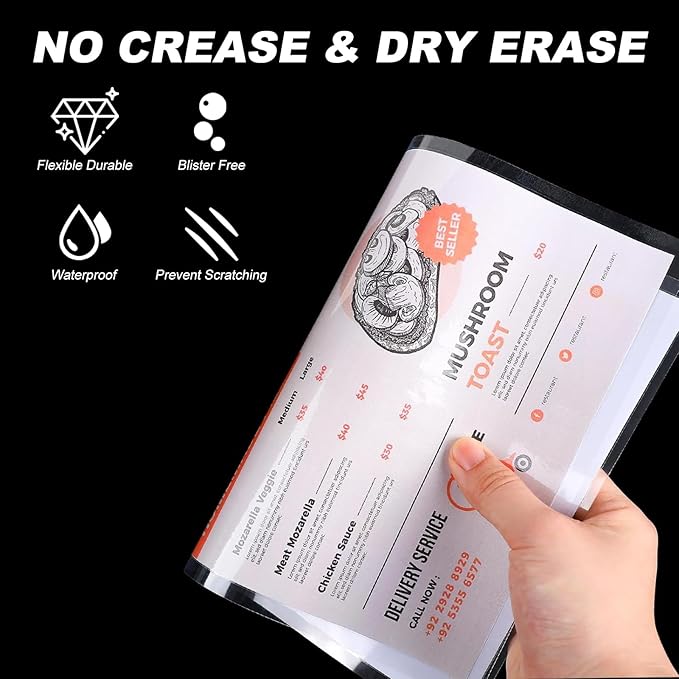 5 Mil Laminating Sheets 300 Packs, Thermal Laminating Pouches Holds 8.5" x 11" Sheets, Clear Laminator Plastic Paper 9 x 11.5 Inches - Rounded Corner Letter Size