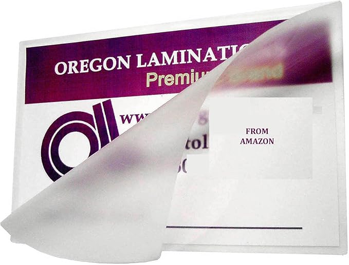 Oregon Lamination Heat Activated Laminating Pouches 5 Mil 11-1/4” x 17-1/4” [Pk of 100] 286mm x 438mm x 125 microns Thick Mini-Menu for 11 x 17 Size Sheets, Clear