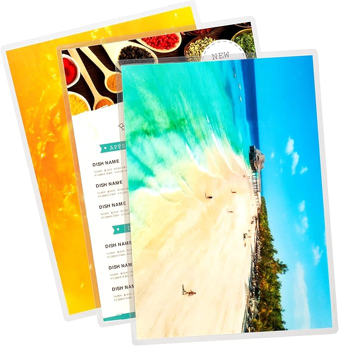SINCHI Thermal Laminating Pouches, 5 mil, Clear, 100 Pack, 9x11.5-Inches Letter Size Laminating Sheets