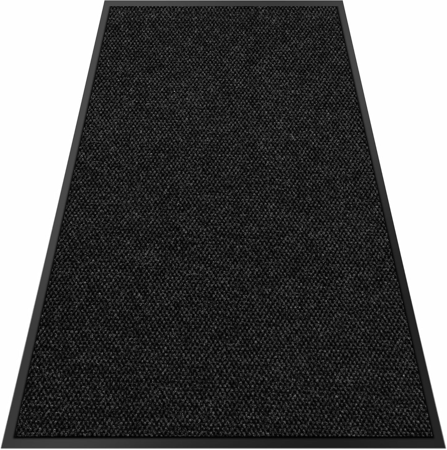 2′ x 26′ Front Door Mat Indoor Outdoor Entrance, Commercial Floor Mat Heavy Duty Dirt Trapper Entryway Doormat, Custom Size Non Slip Rubber Backing Welcome mat, Door Mat for High Traffic Area