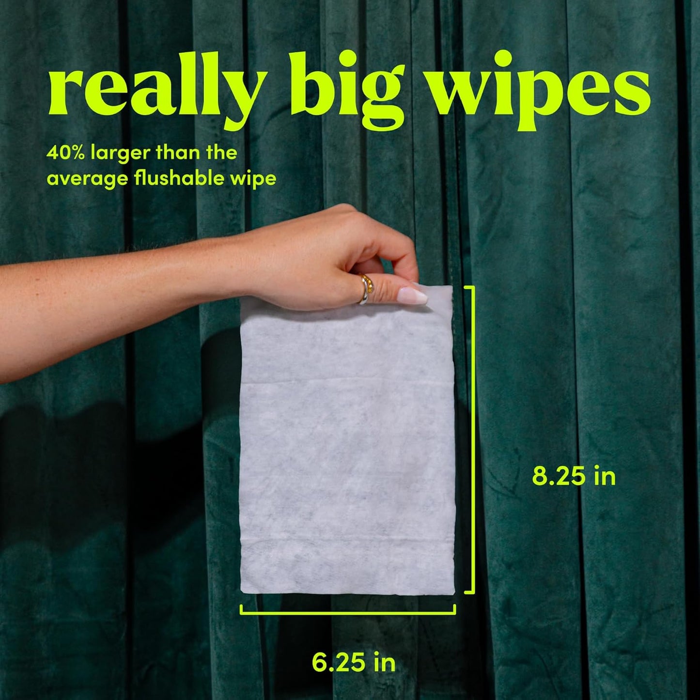 goodwipes Flushable Butt Wipes - Vitamin E & Aloe - Sewer & Septic Safe - Extra Large Adult Wet Wipes For Women & Men - Bathroom Essentials - Shea Coco, 318 Count (6 Packs + 1 Travel)