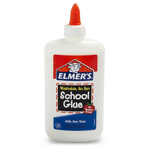 Elmer's Liquid School Glue, Washable, 7.6 Ounces, 6 Count - Great for Making Slime, Back to School, Classroom Supplies, #1 Teacher Brand