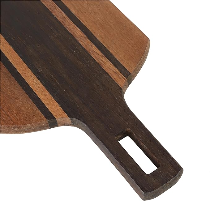 Kenmore San Ysidro 21.5" x 8" Acacia Wood Cutting and Serving Charcuterie Board W/Handle