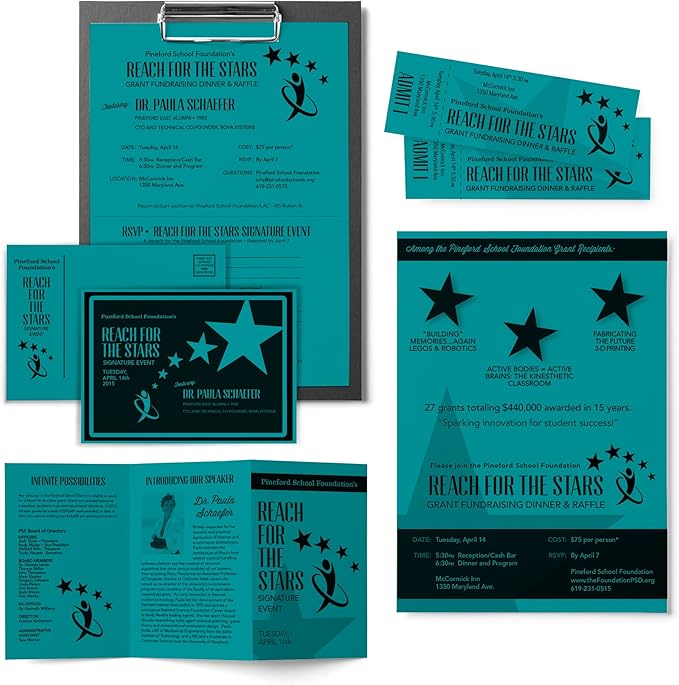 Neenah Wausau Astrobrights Colored Cardstock, 8.5” x 11”, 65 lb/176 GSM, Terrestrial Teal, 250 Sheets (21855) (Pack of 2)