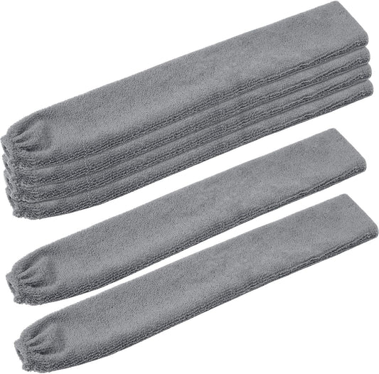 6pcs Dusters Replacement Cloth Retractable Gap Dust Cleaner Cloths, Reusable Microfiber Cloth Cover Washable, Under Furniture Duster Refill for Home Kitchen Household Wall Couch Cleaning Supplies