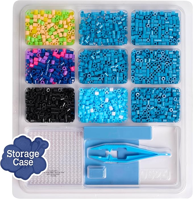 STITCH Disney Pixel Creations Bead Kit Lilo DIY Craft Set with 2500 Beads, Pegboards & Templates Creative Activity Toy for Girls & Boys Ages 6+