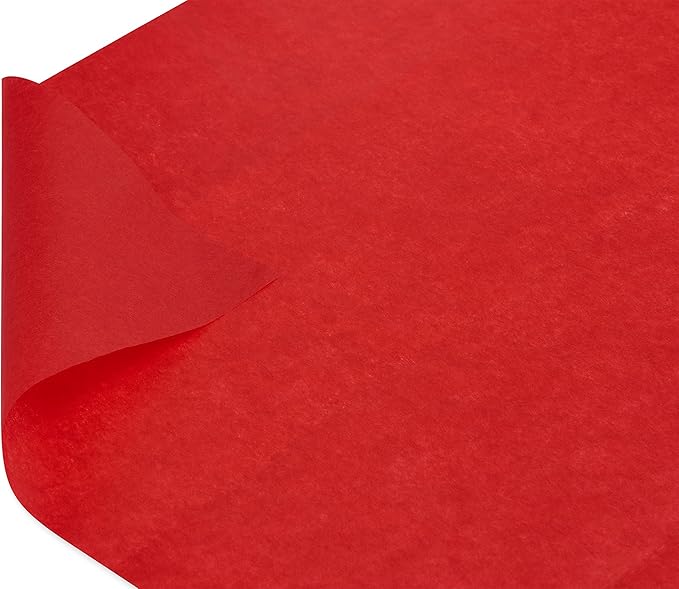 Papyrus 8 Sheet Scarlet Tissue Paper for Valentines, Birthdays, Crafts, DIY and More